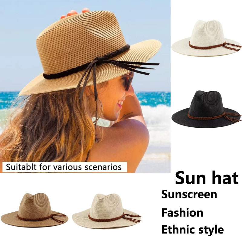 2025 novo chapéu de palha para - Bucket Hat Straw avaliação e preço